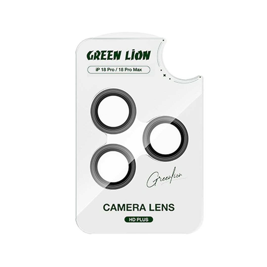 Green Lion HD Plus Camera Lens Protector for Iphone 18 Pro Max Black