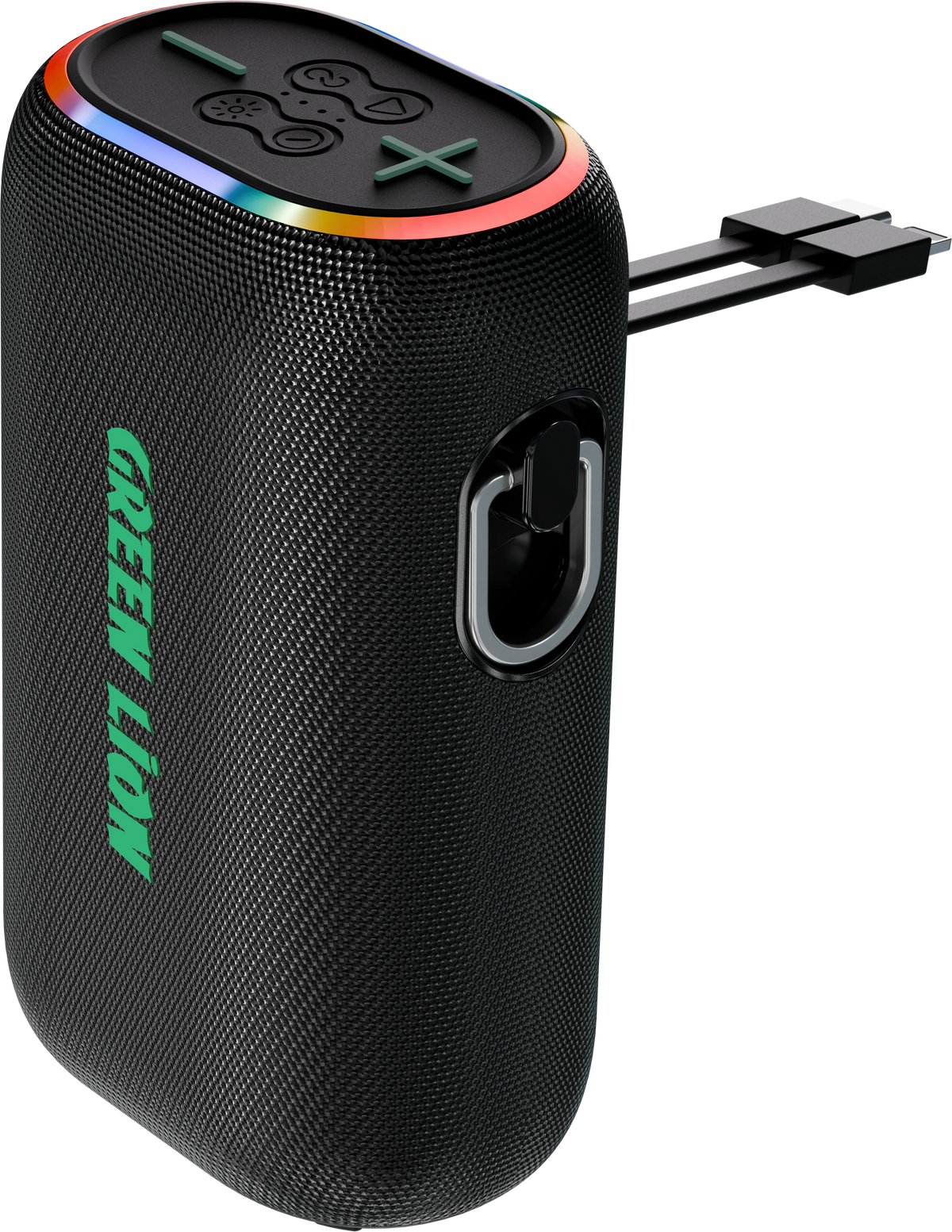 Green Lion Wave 20 Speaker with 10000mAh Power Bank Black