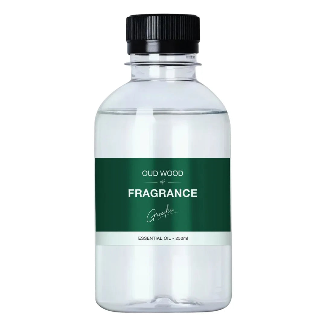 Green Lion Fragrance Oil Oud Wood Refill for Diffusers Clear
