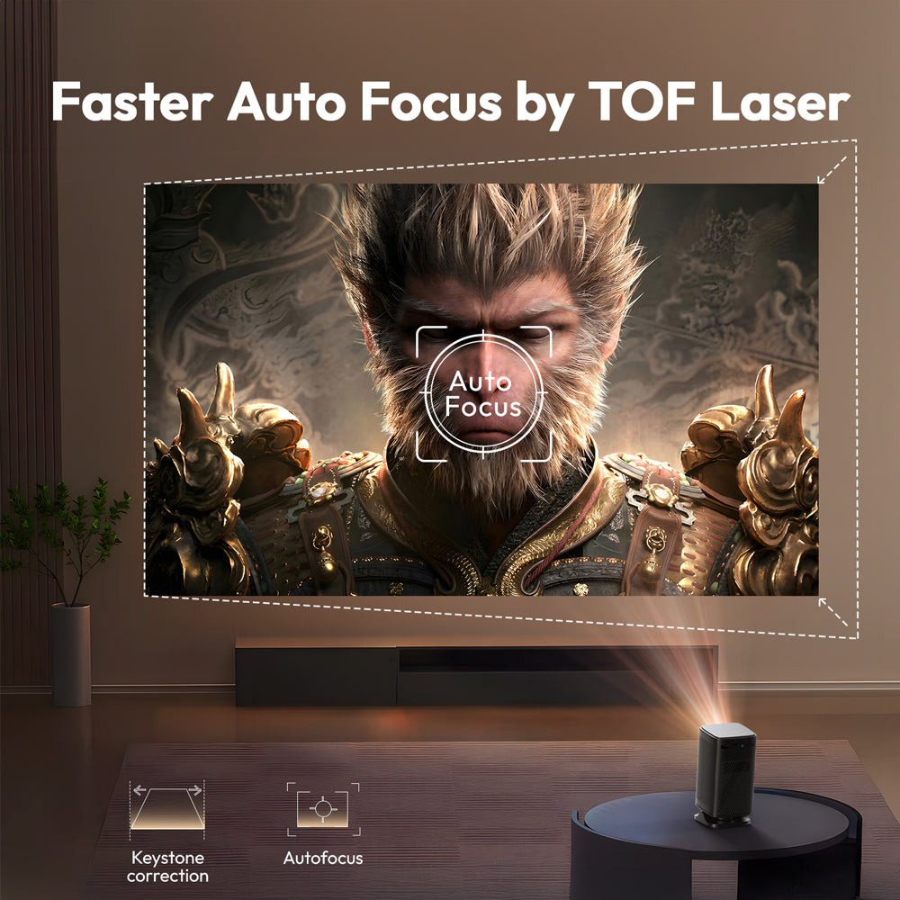 بروجكتر باينتنك بي 70 اكس صغير 10000 مللي امبير Byintek P70X Mini Projector
