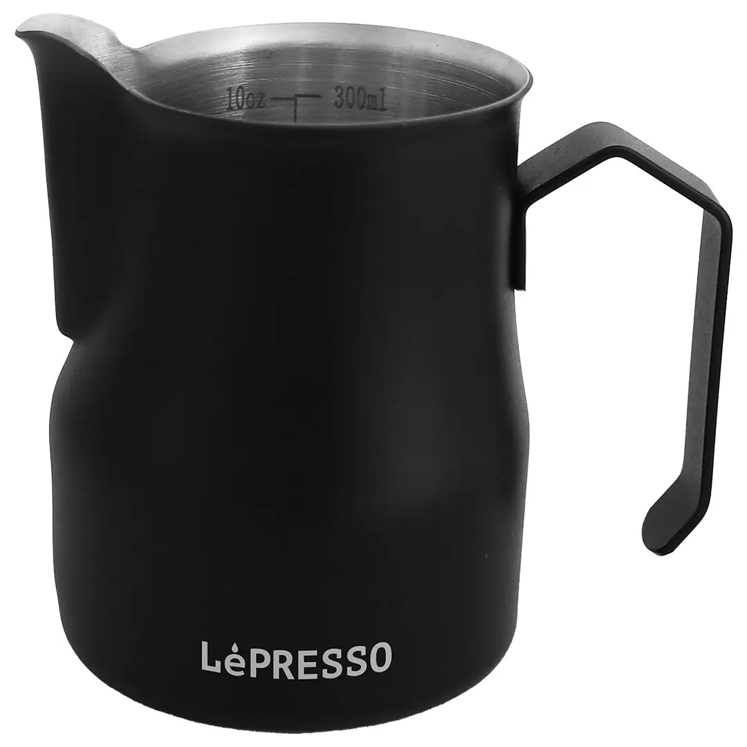 LePresso Milk Frothing Pitcher Black
