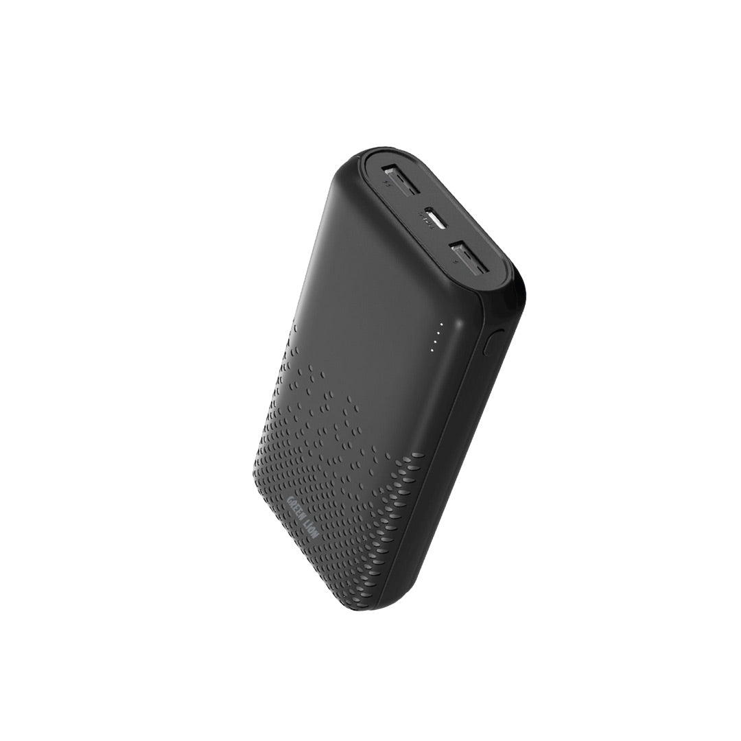 Green Lion Rome 20000mAh Power Bank Black