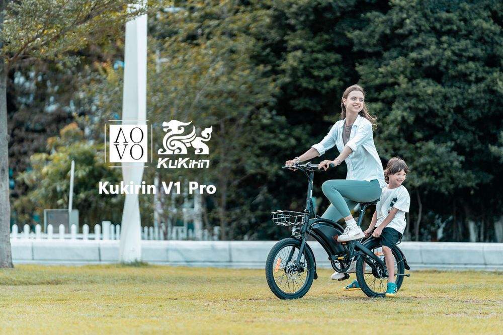 دراجة كهربائية مع محرك بقوة 400 وات كوغو kugoo Kirin V1 Pro Electric bike 