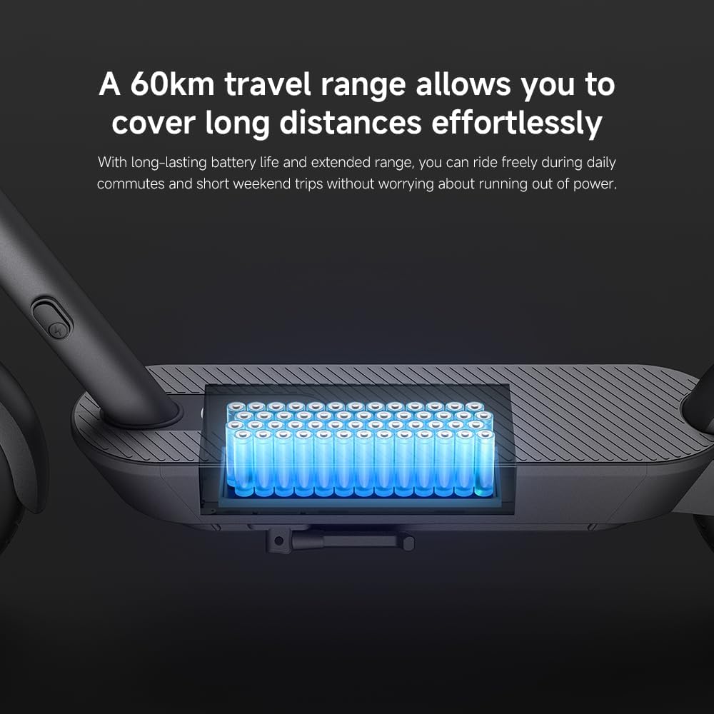 سكوتر كهربائي شاومي عجلات تيوبليس 900 واط Xiaomi Electric Scooter 5 Plus  