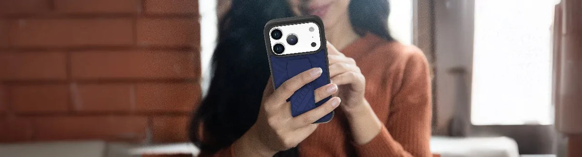 كفر ليفيلو Morphix Cuero بمسكة وحامل لآيفون 17 برو وبرو ماكس – تفاصيل المنتج والعبوة