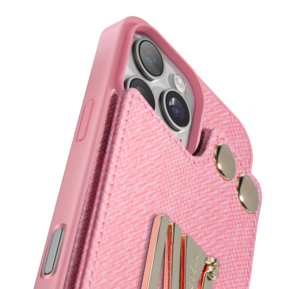 كفر ليفيلو Serena لآيفون 16 برو بحافظة بطاقات ومسند – تفاصيل المنتج والعبوة