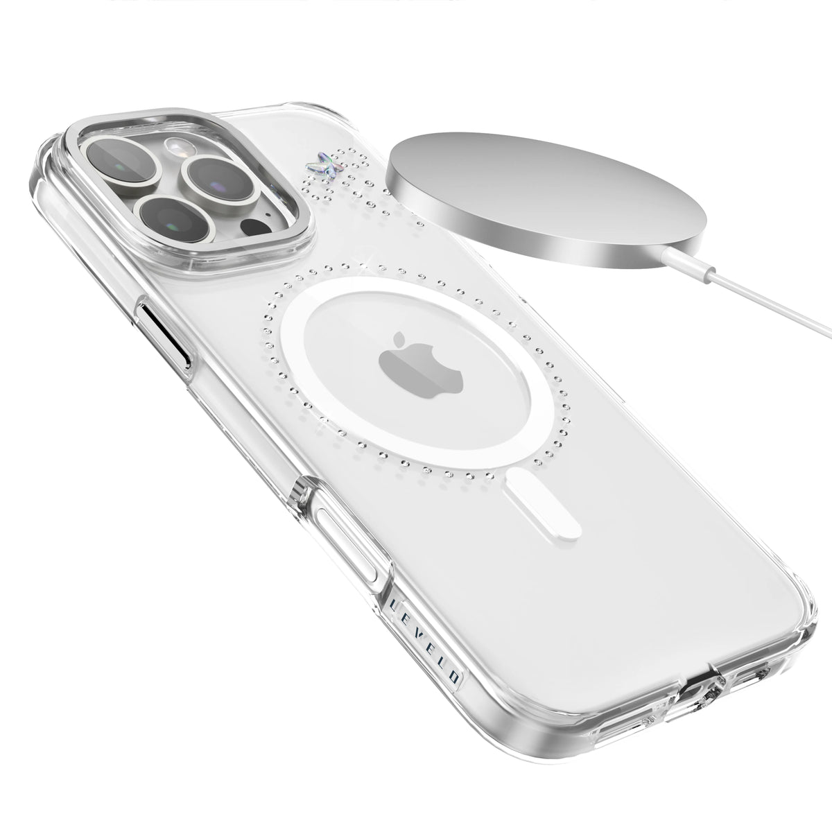 كفر ليفيلو Butterfly متوافق مع MagSafe لآيفون 16 برو وبرو ماكس – تفاصيل المنتج والعبوة