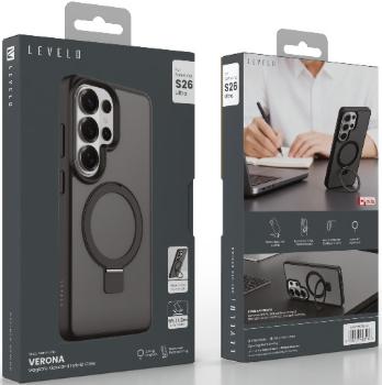 كفر ليفيلو Verona بحامل حلقي متوافق مع MagSafe لـسامسونج S26 Ultra – تفاصيل المنتج والعبوة