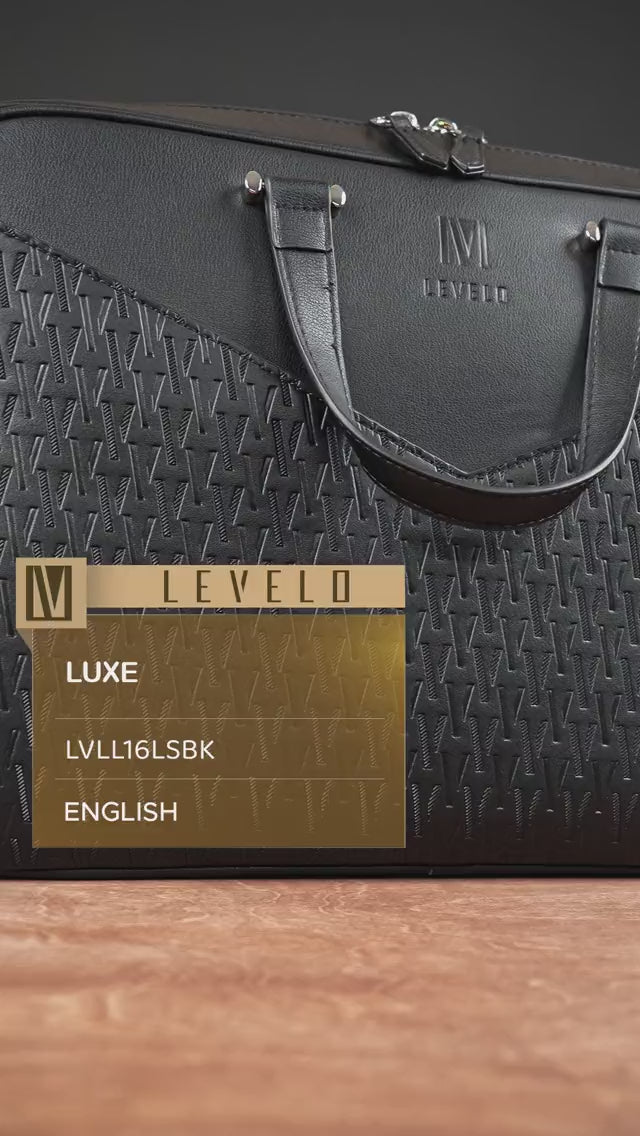 تحميل الفيديو: عرض حقيبة ليفيلو Luxe؛ المحتويات غير مشمولة