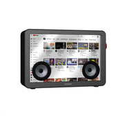 سبيكر بلوتوث تكتك مع شاشة اندرويد ذكية 19 بوصة مدمجة و 2 ميكروفون Taktik Sound Box