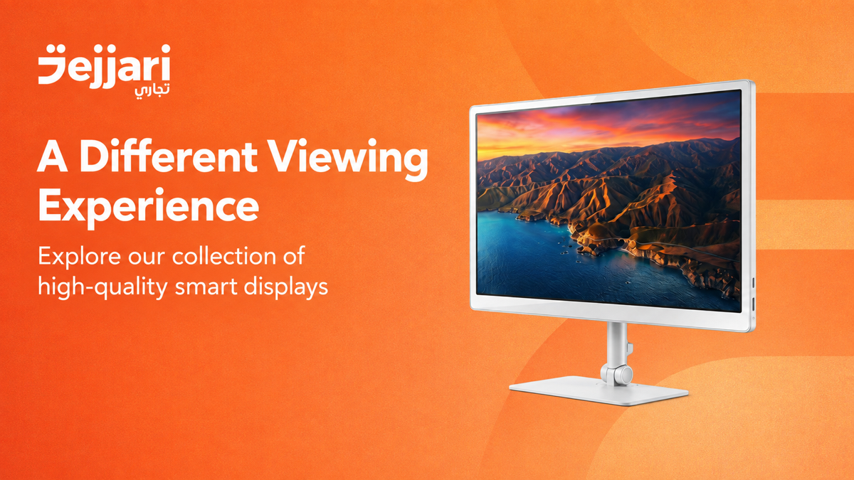 Tejjari smart display English homepage banner