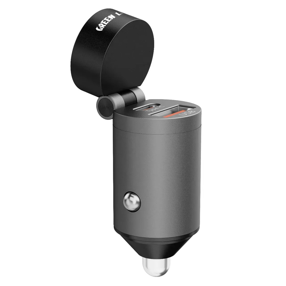 Green Lion Tracker Dual Port Car Charger Black – image 7