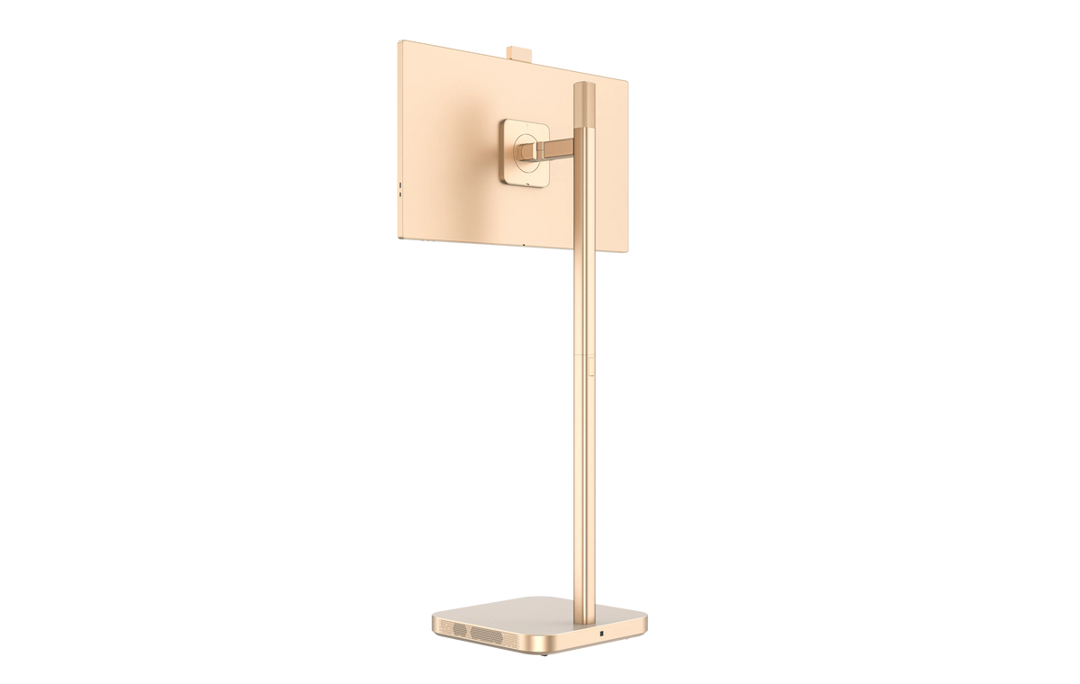 Powerology Android 32” UHD 60 Hz Tabletwith Stand 8+128 GB - Gold – image 6