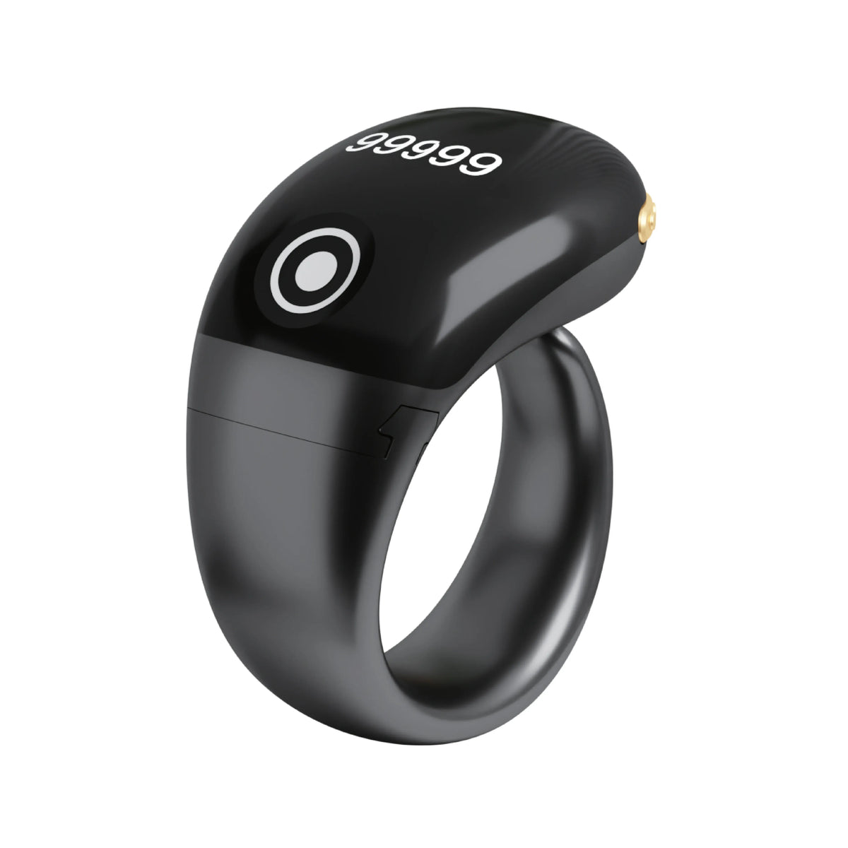 Green Lion Smart Zikr Ring with OLED Display Black – image 2