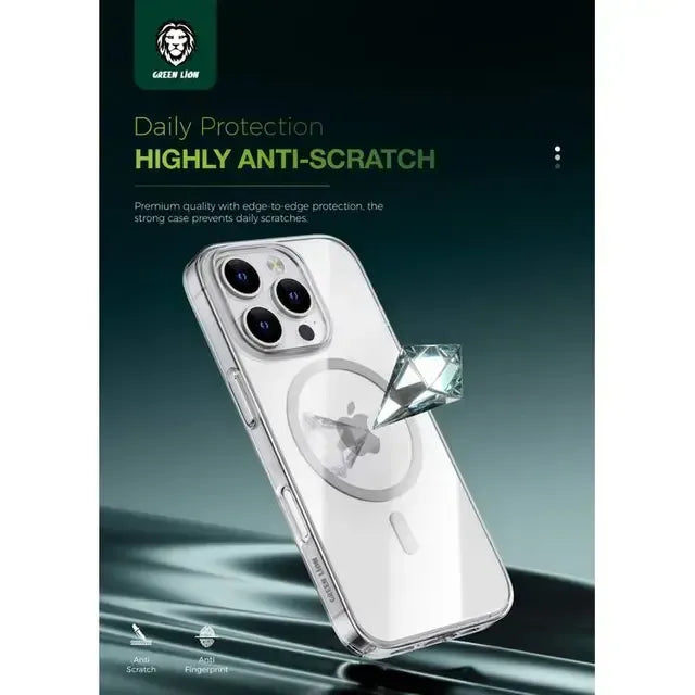 Green Lion Mag Safe Delgado Case - Clear – image 4