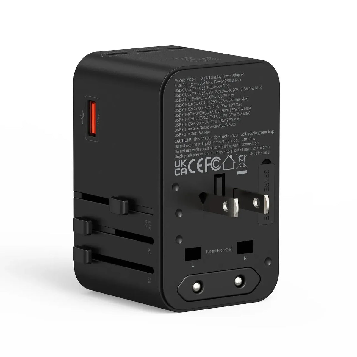 Powerology Gan 75w Universal Charger Black – image 5