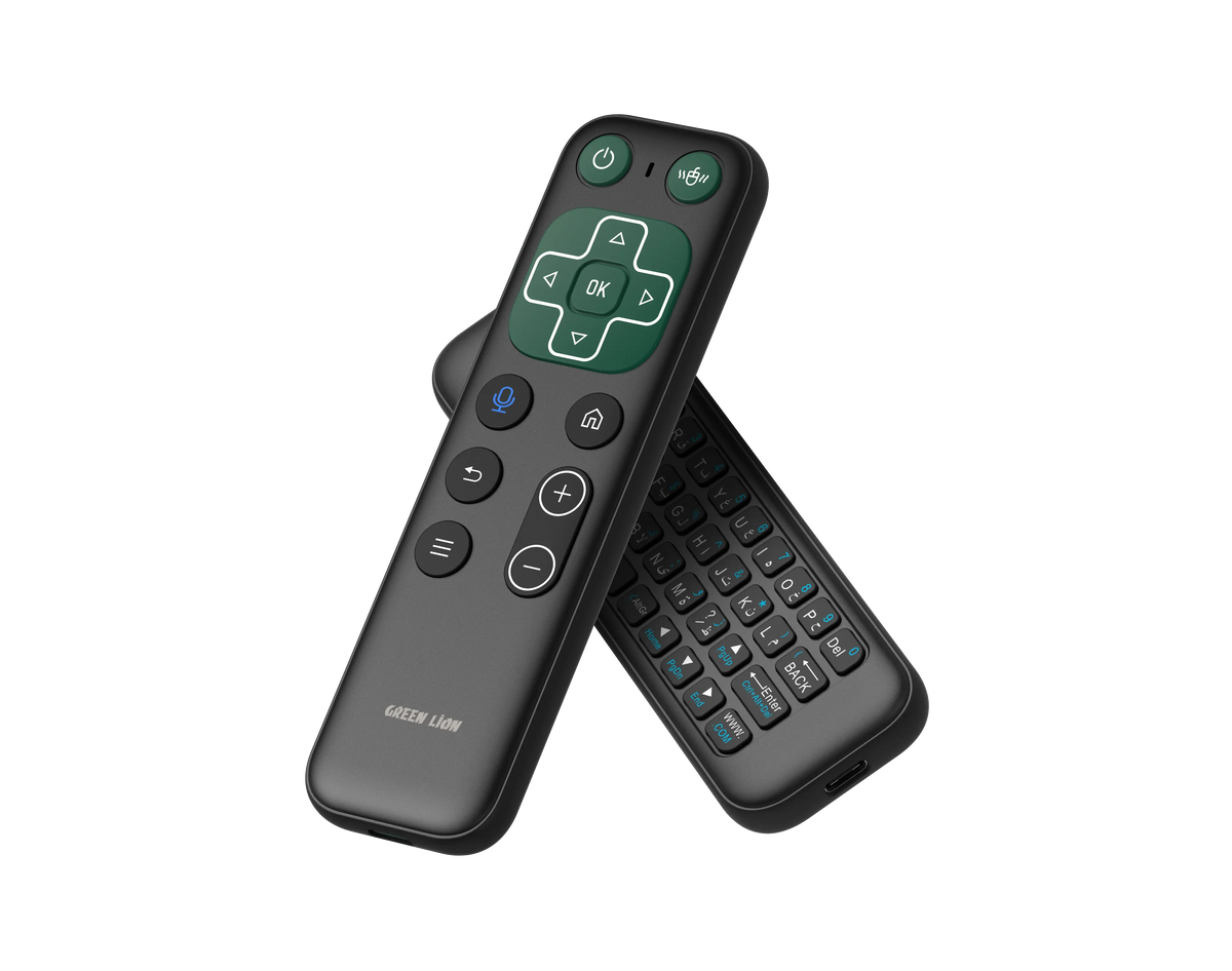 Green Lion Wireless Remote with Keyboardand Mouse - Black – image 6