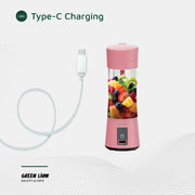 Green Lion Juice Mate Portable Juicer 380 ml - Pink