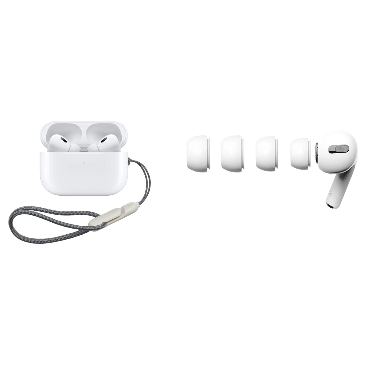 Green Lion 2nd Gen Earbuds Pro 2 with Enc Type C White – image 5