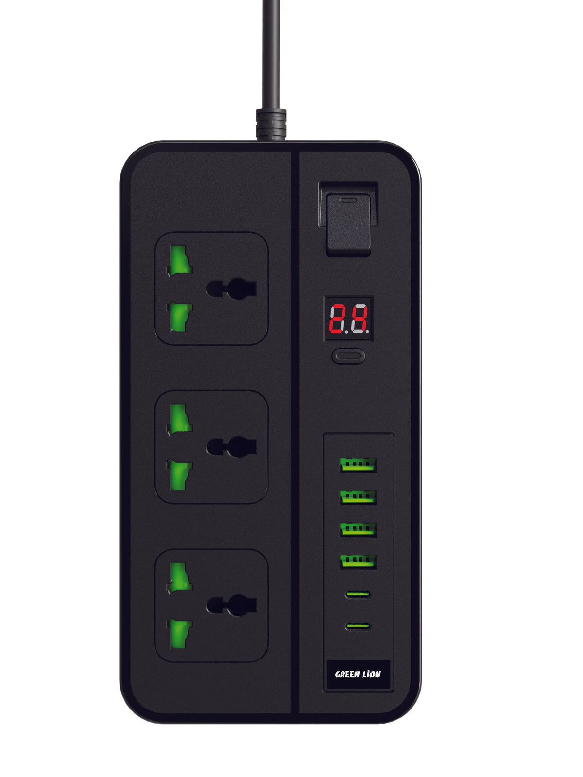 Green Lion Gs 150 Power Socket 3000w Black – image 4