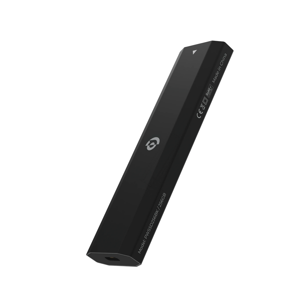 Powerology Dual Protocol Portable Ssd Drive 256gb Black – image 2