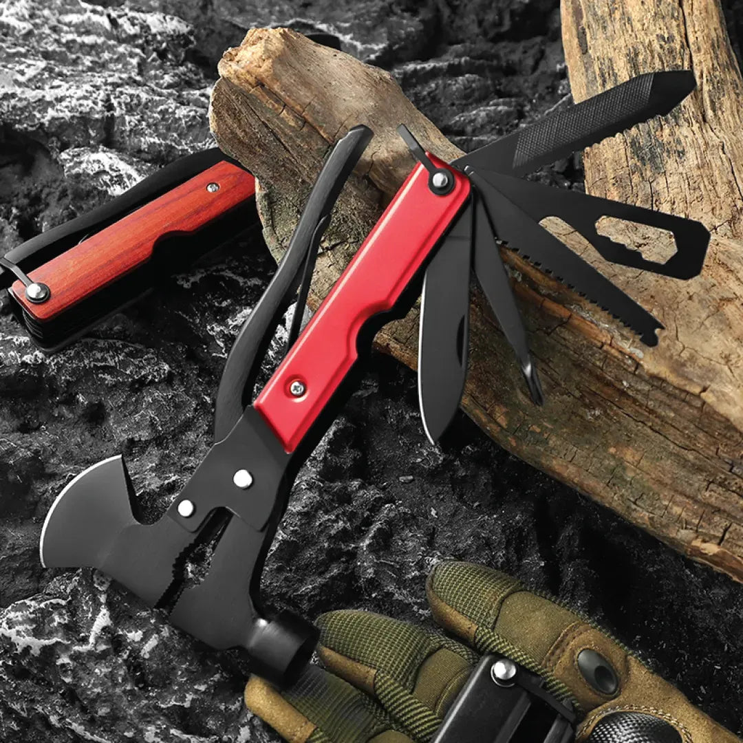 Green Lion Storm Breaker Multi Axe Hammer Red – image 5