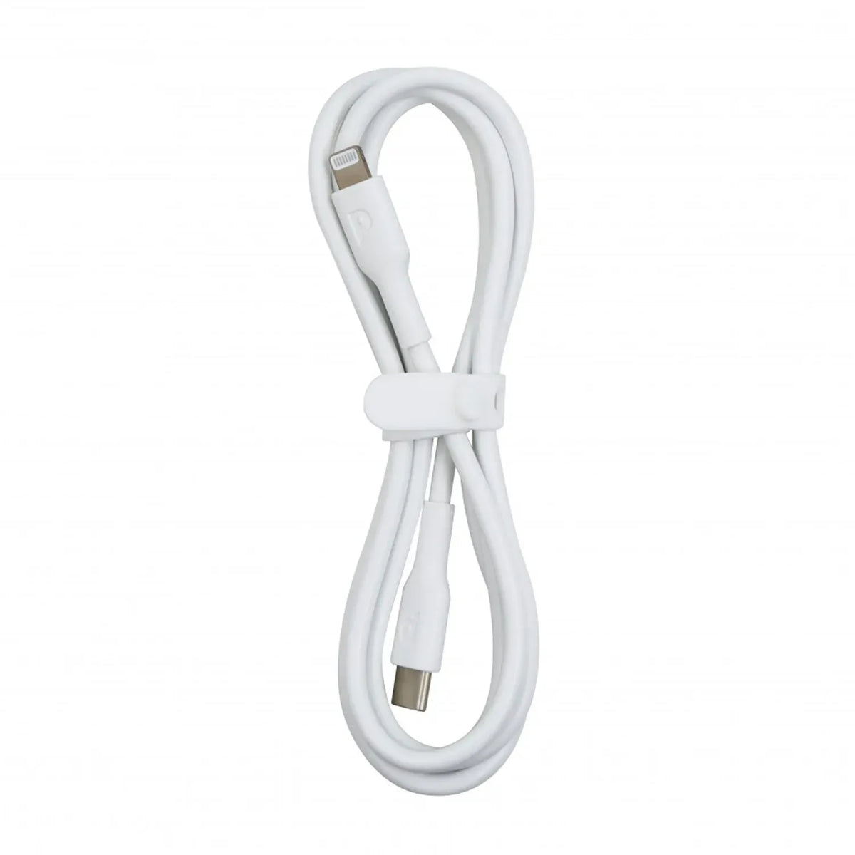 Powerology TPE Type-CTo Lightning Cable PD 20 W - White – image 2
