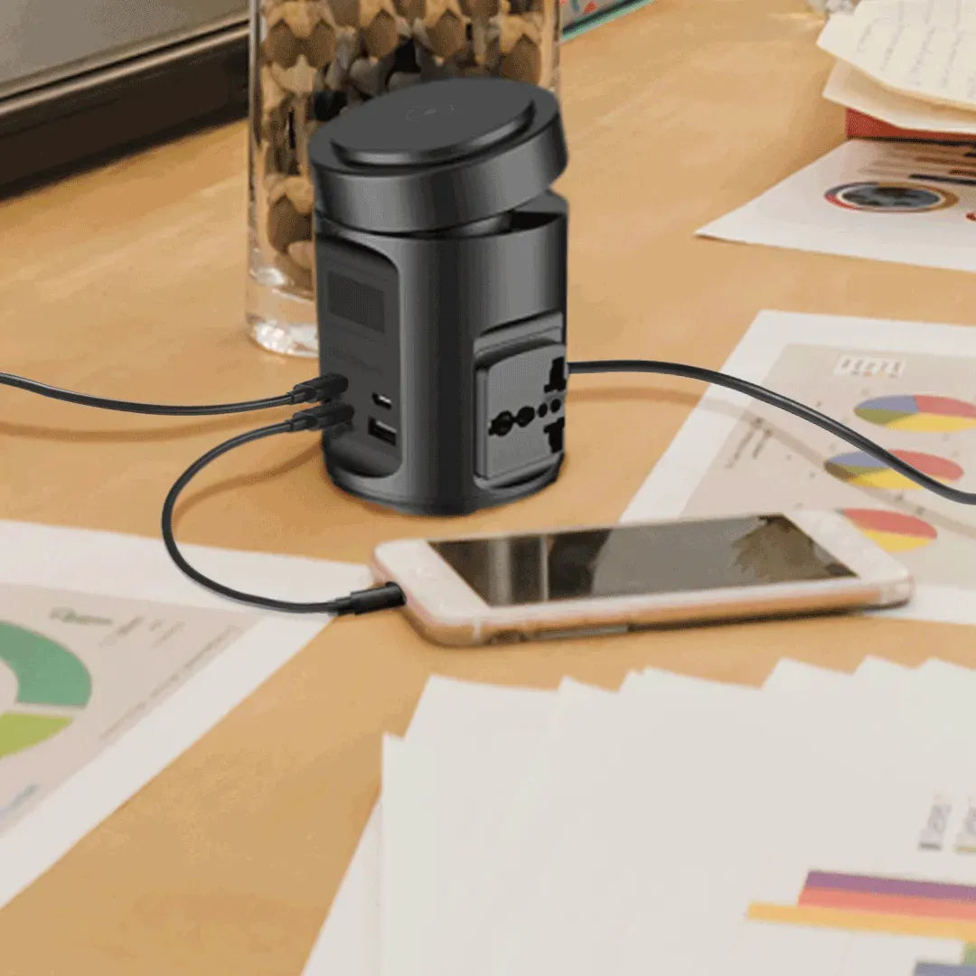 Powerology MagSafe Power Hub USB C Power Delivery and USB A QC 3 0 – image 6