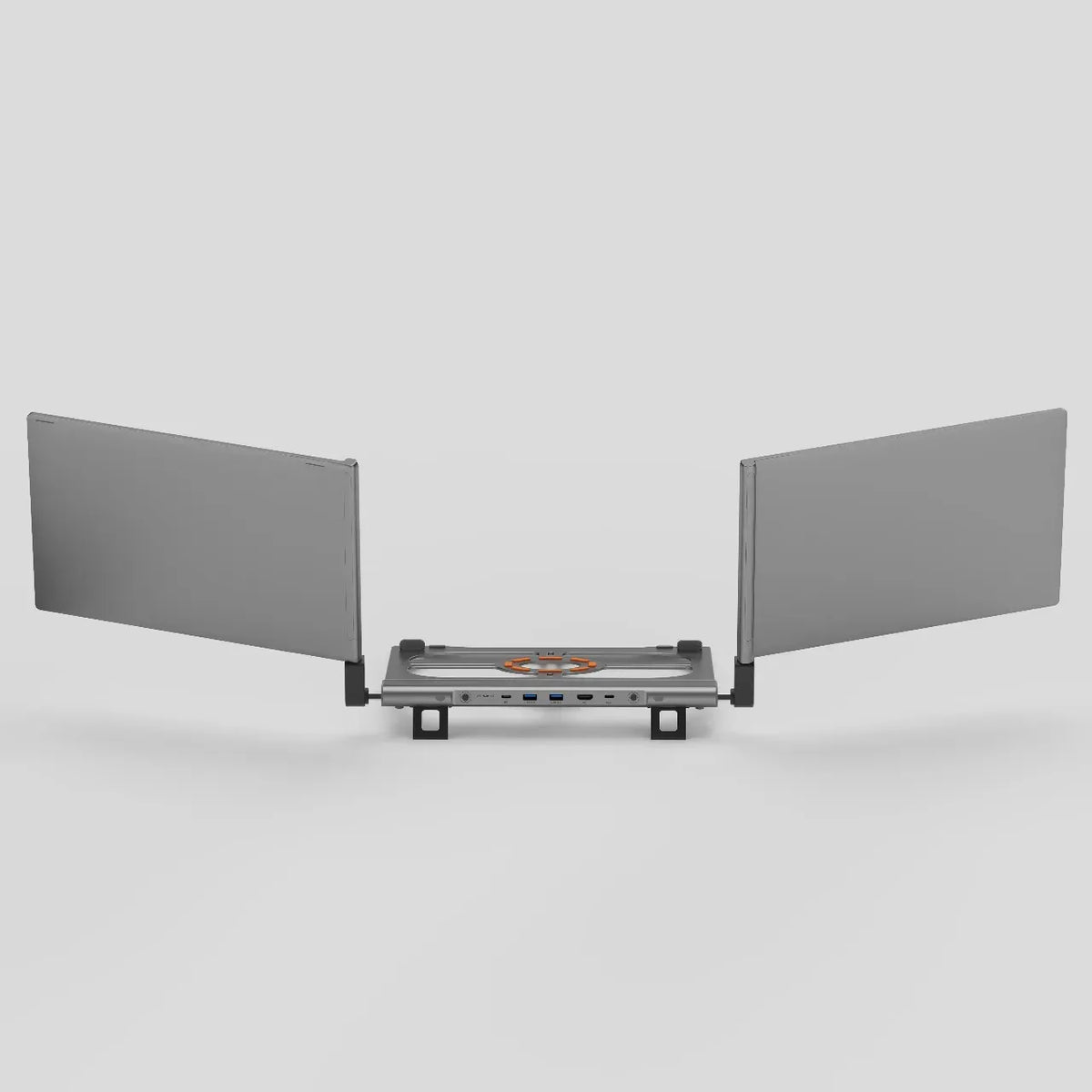 Powerology Portable Dual Screen Monitor Gray – image 10