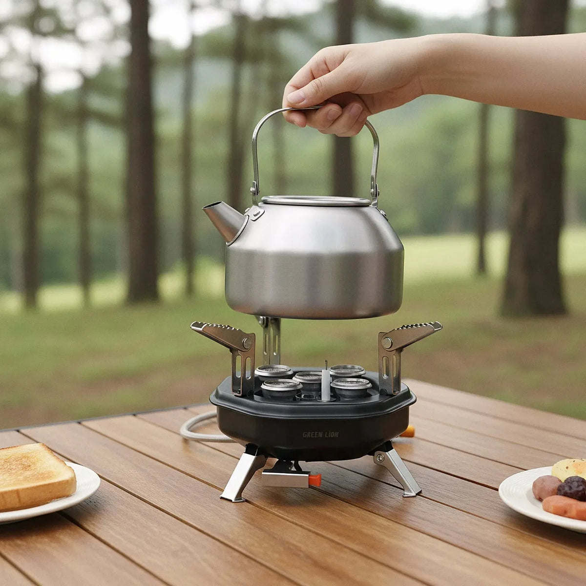 Green Lion Campcook Camping Stove Black – image 8