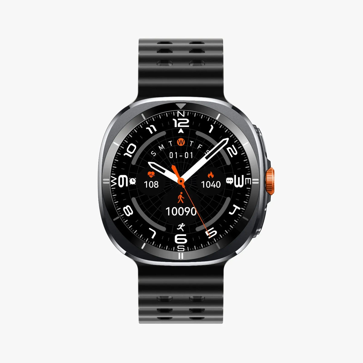 Green Lion Connect Pro Smart Watch - Black