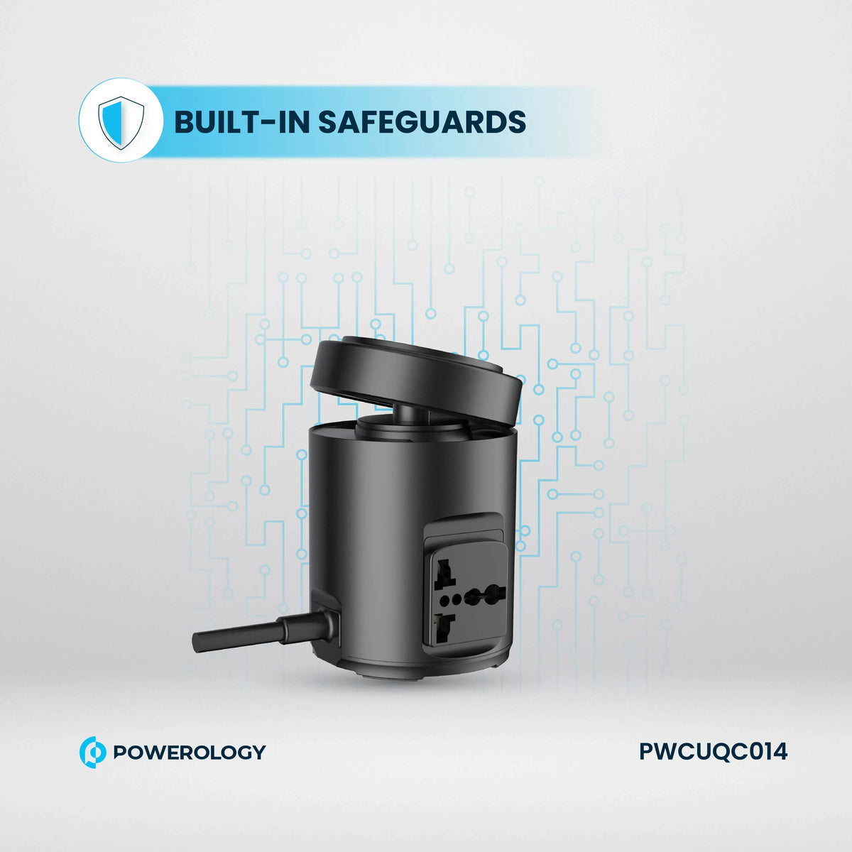 Powerology MagSafe Power Hub USB C Power Delivery and USB A QC 3 0 – image 23