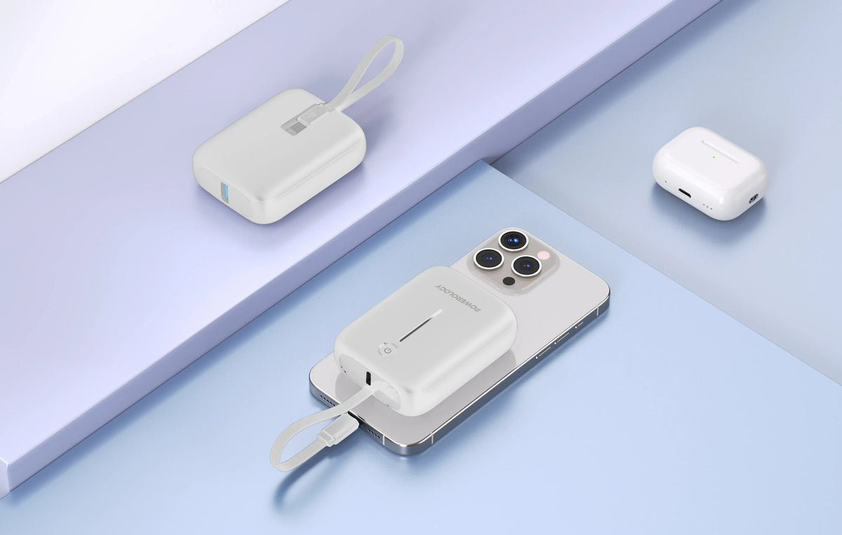 Powerology 10000 m Ah Power Bank - White – image 10