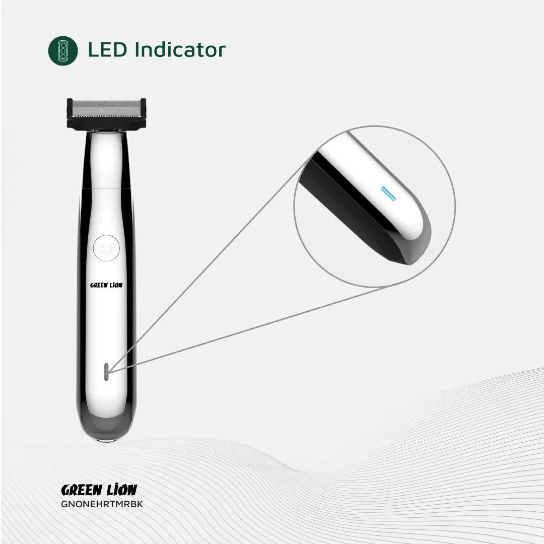 Green Lion One Blade Pro Hair Trimmer Black – image 10