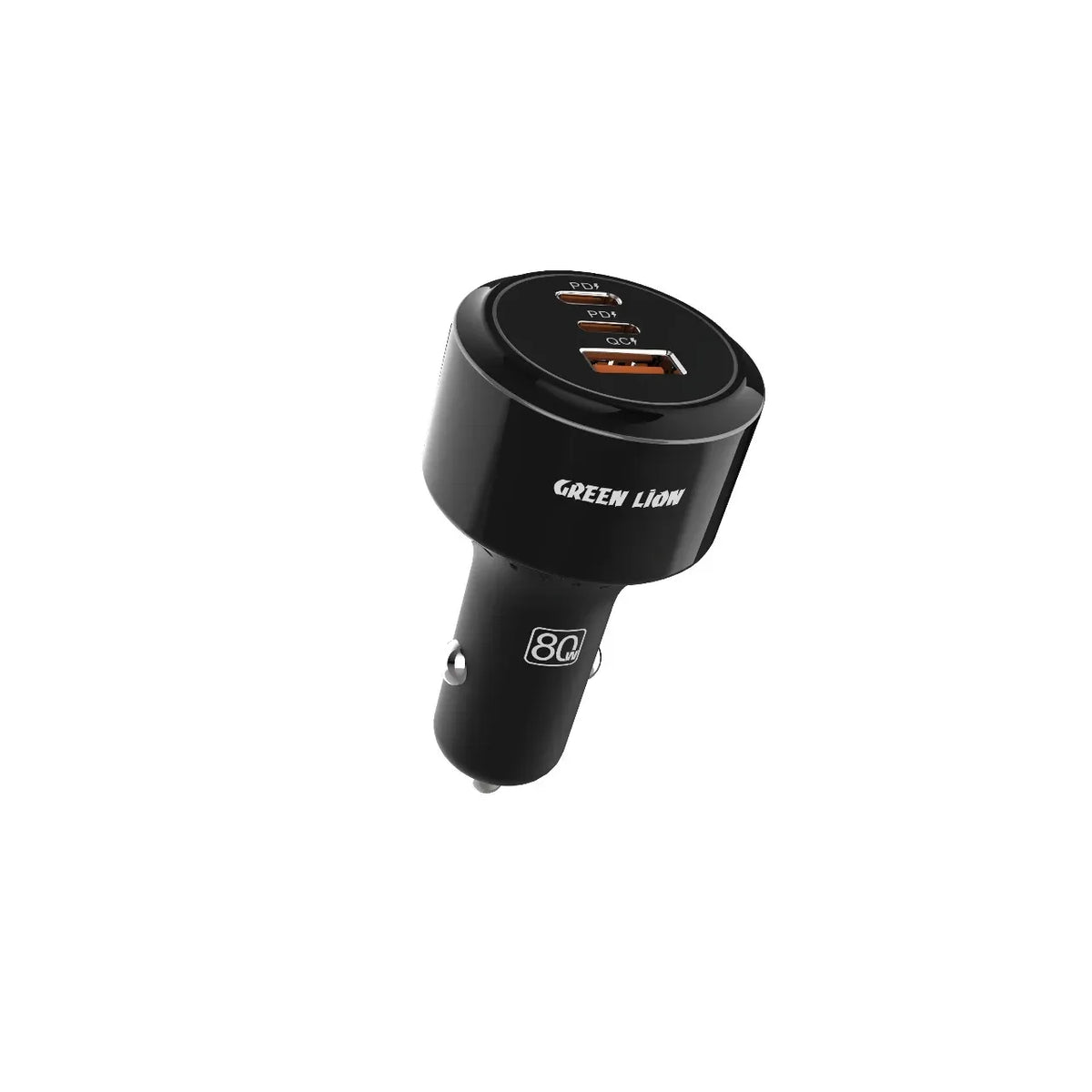 Green Lion Roadex Triple Port Car Charger 80 W - Black – image 2