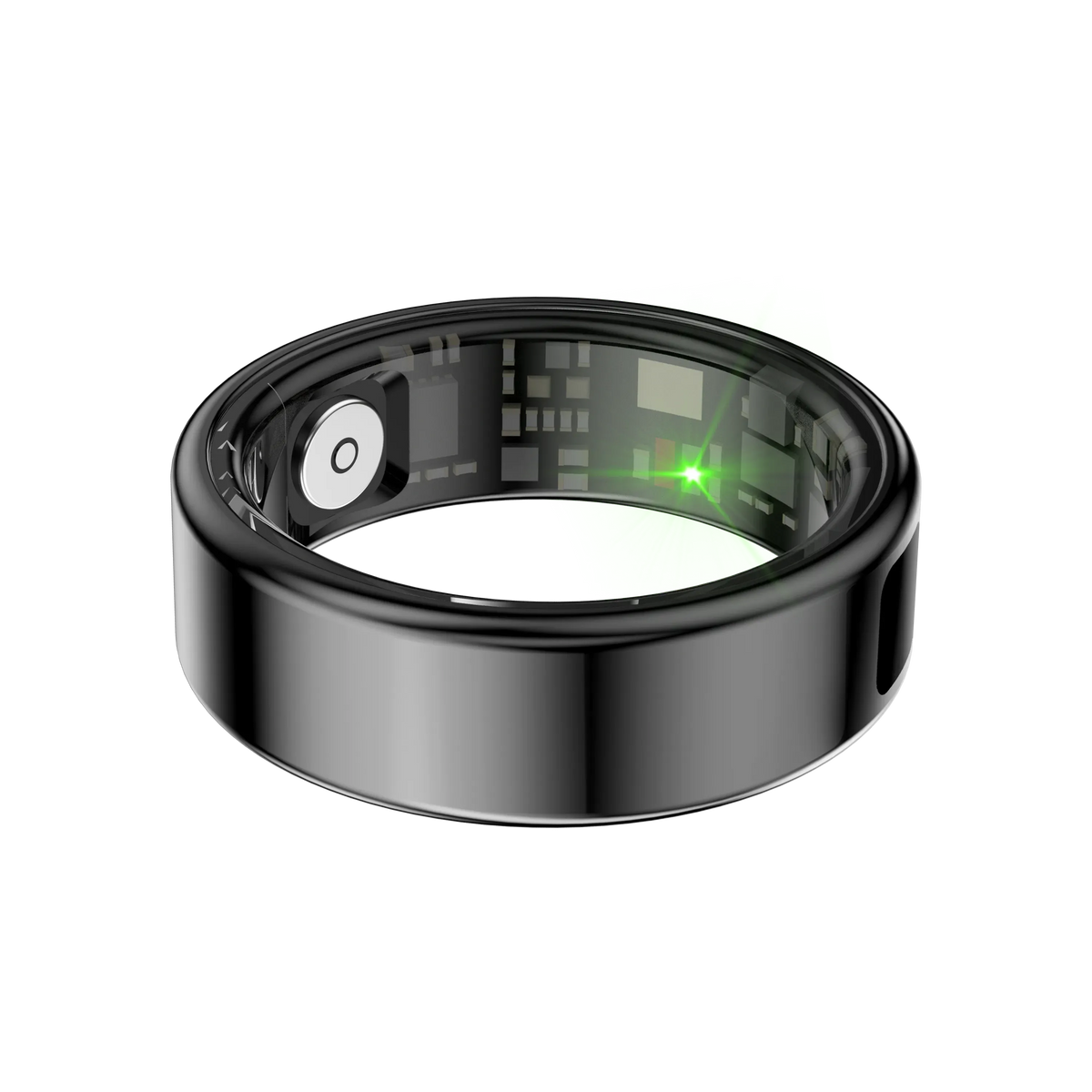 Green Lion Smart Ring Pro With Digital Display - Black – image 4