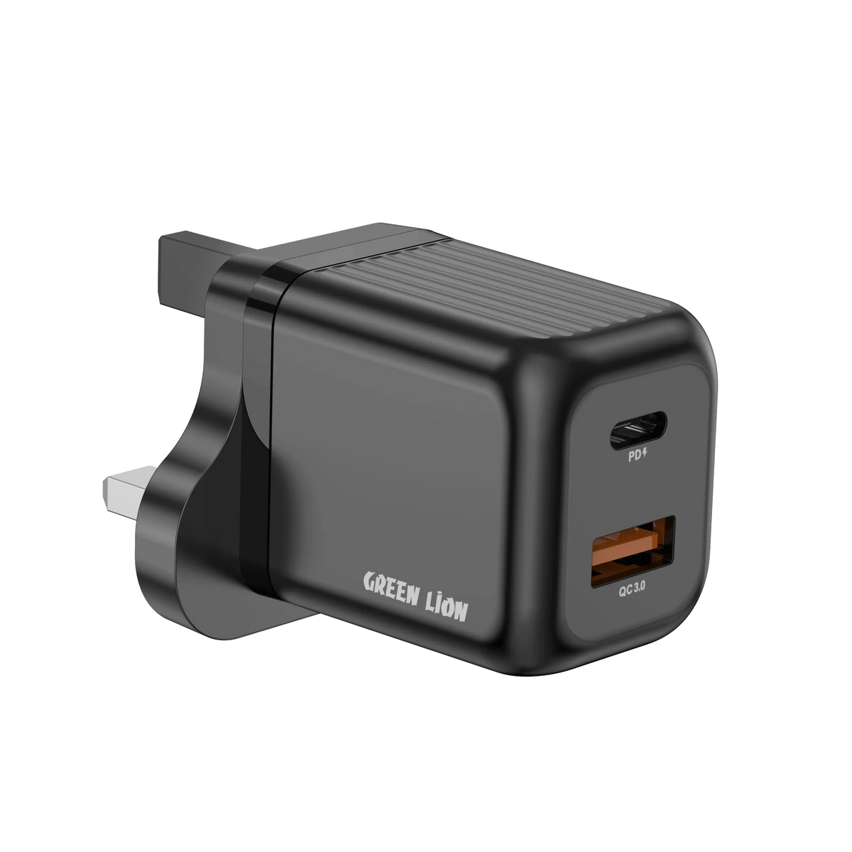 Green Lion Ultra Compact Gan Wall Charger PD+QC 35 W - Black – image 2