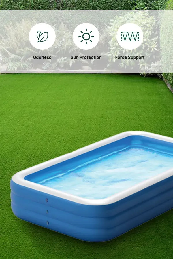 Green Lion Inflatable Swimming Pool - Blue – image 10