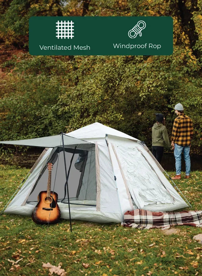 Green Lion Gt 6 Camping Tent Biege – image 8
