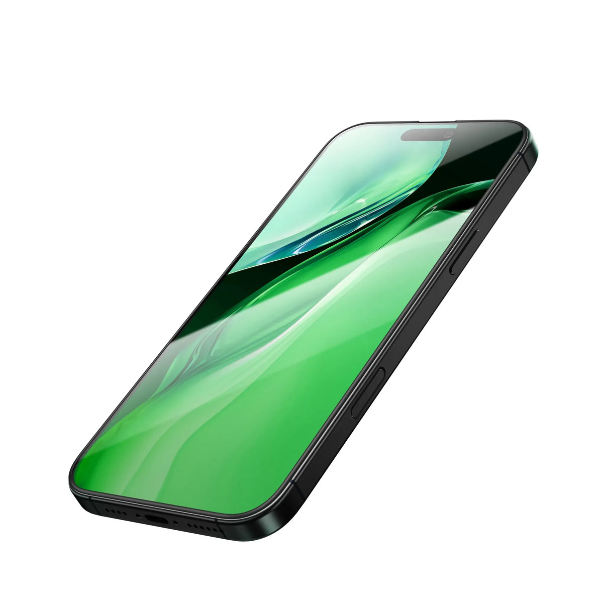 Green Lion 3d Silicone Plus High Definition Edge Glass Iphone 16 Plus – image 3