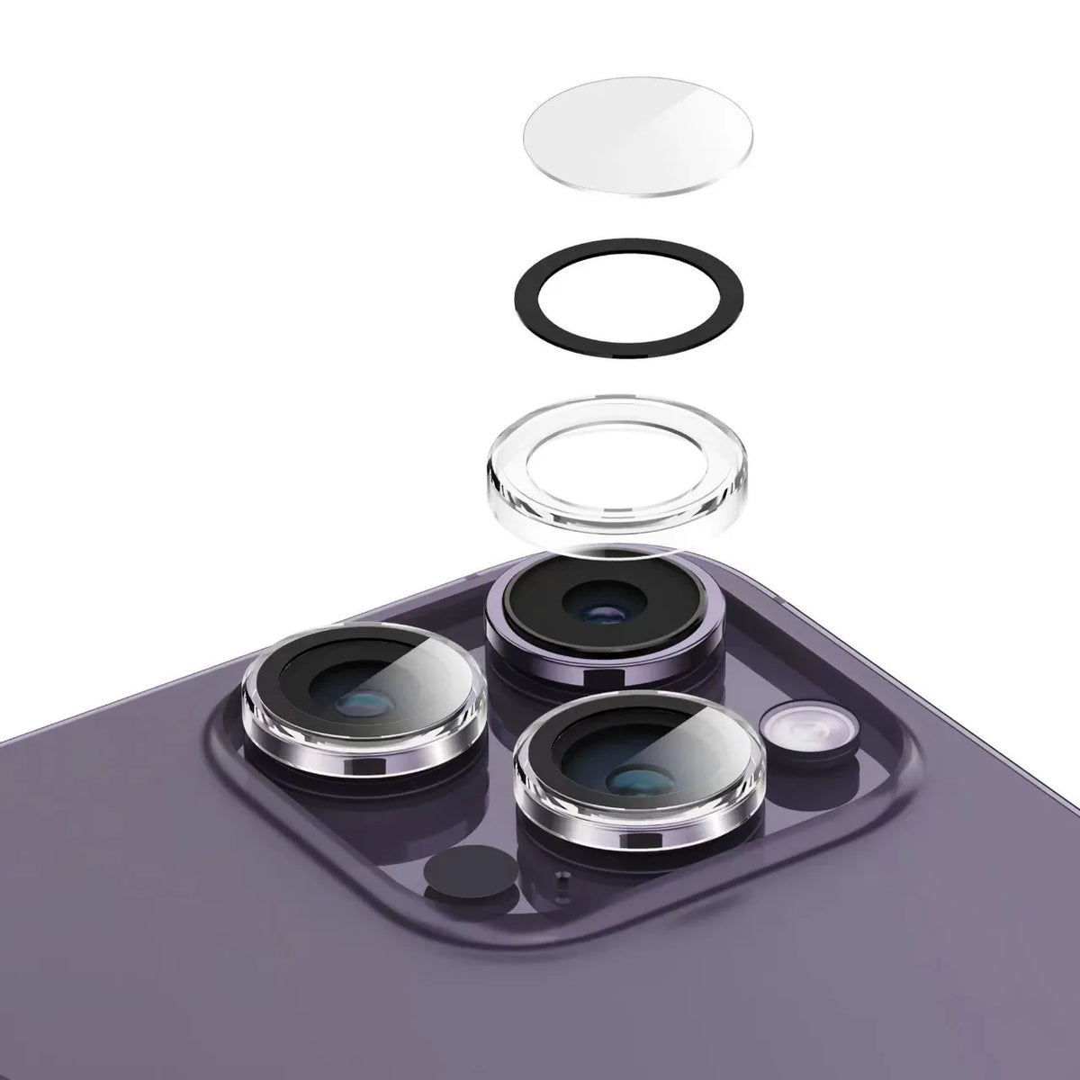 Green Lion Camera Lens Protection Iphone 14 Pro Pro Max Clear – image 3