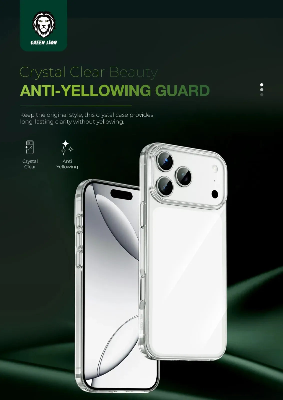 Green Lion Delgado PCCase - clear