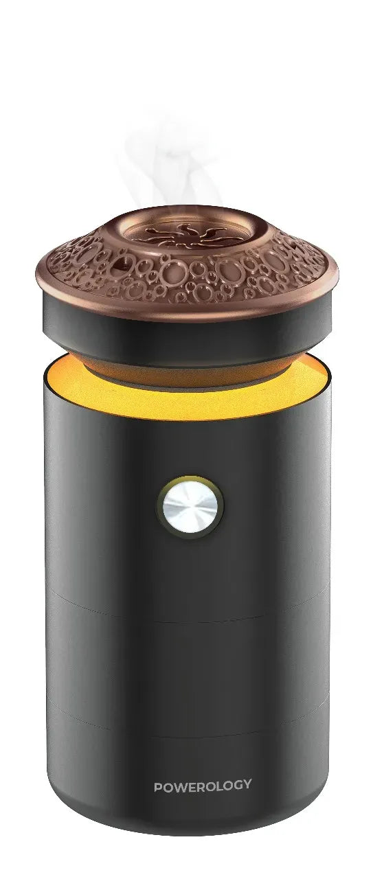 Powerology Oudan Incense Bakhoor Burner Black – image 2