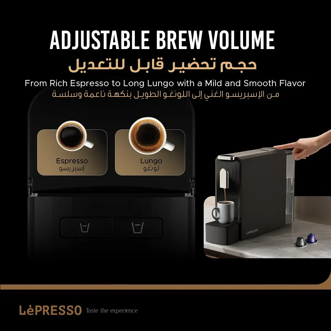 Lepresso Baristo Espresso Machine Nespresso Capsule Compatile - Black – image 16