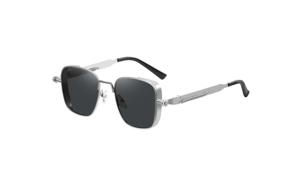 Green Lion Sentina Sunglasses Silver – image 5