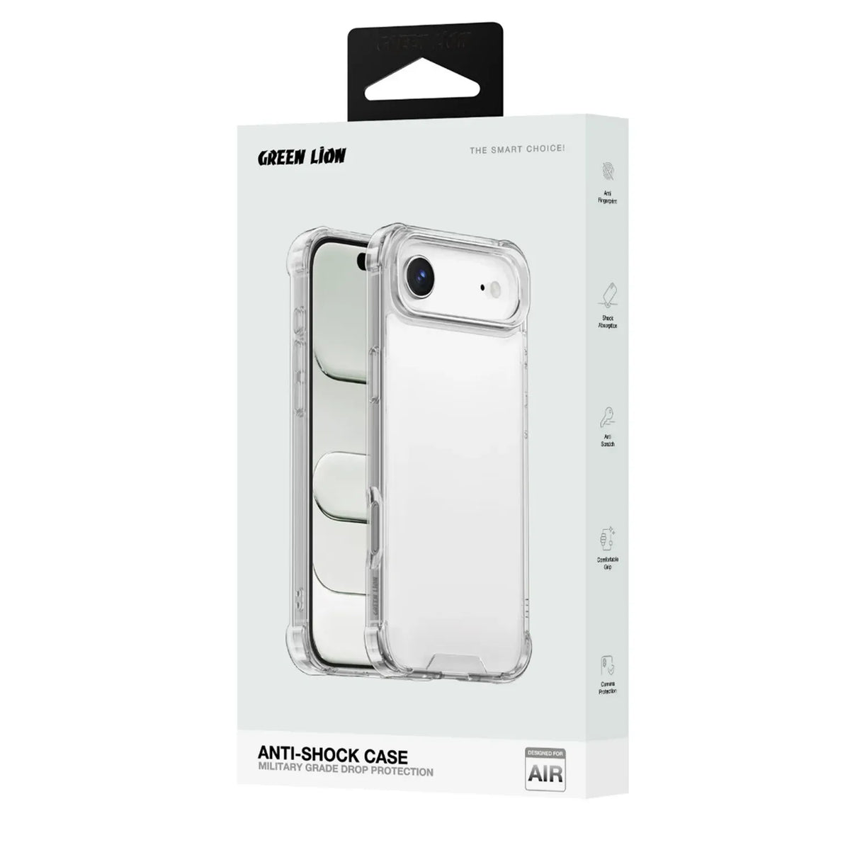 Green Lion Anti-Shock Case - Clear – image 2