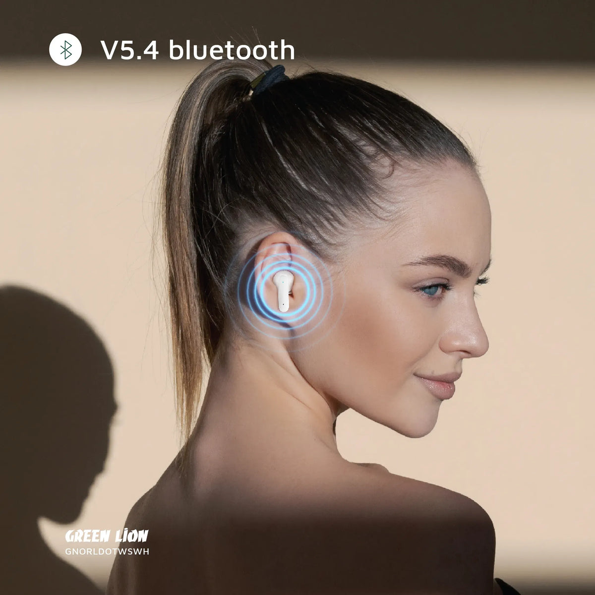 Green Lion Orlando True Wireless Earbuds - White – image 5
