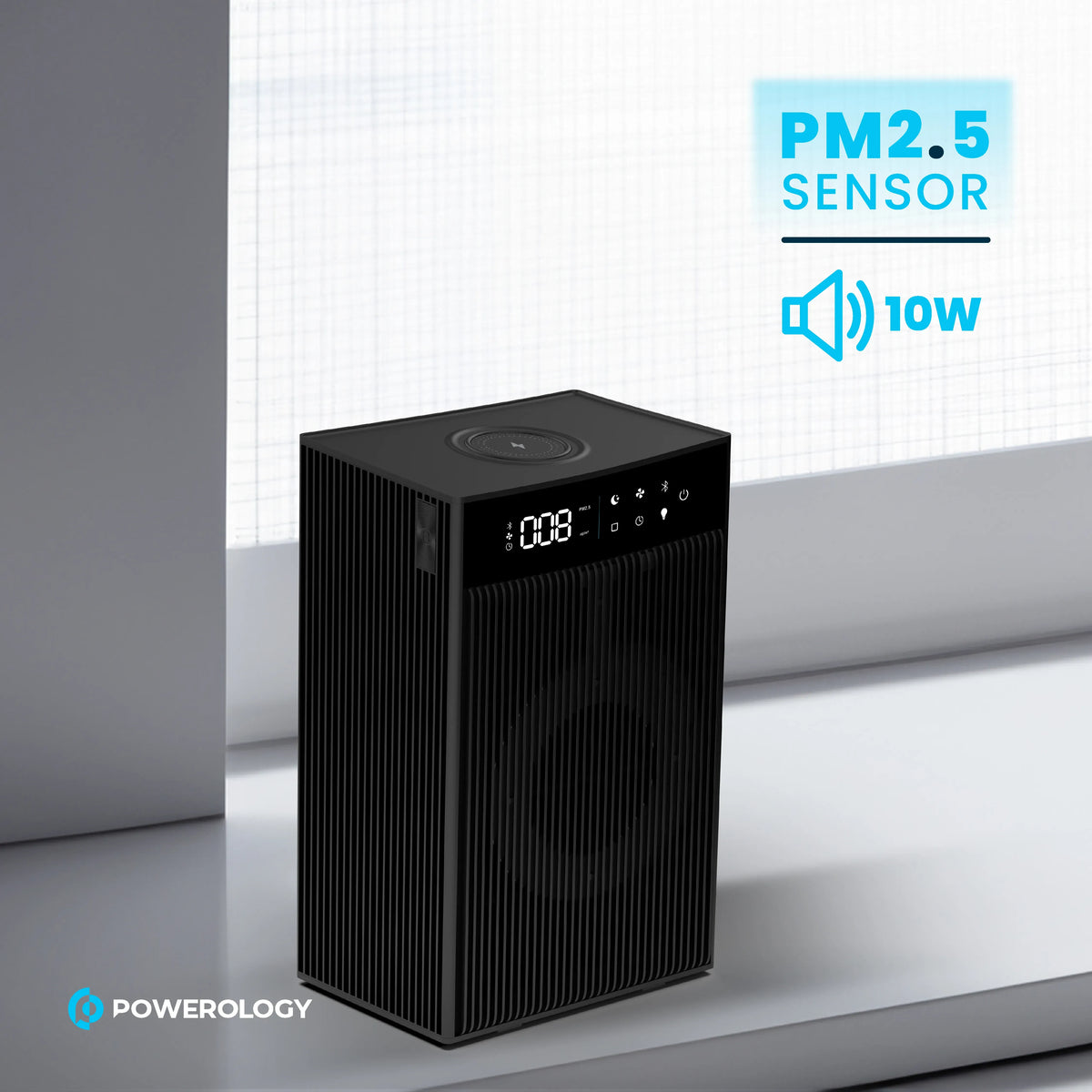 Powerology Smart Air Purifier Black – image 5