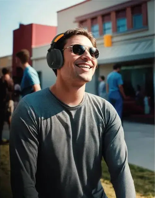 Green Lion Sunstone Wireless Headphone - Black& Orange – image 4