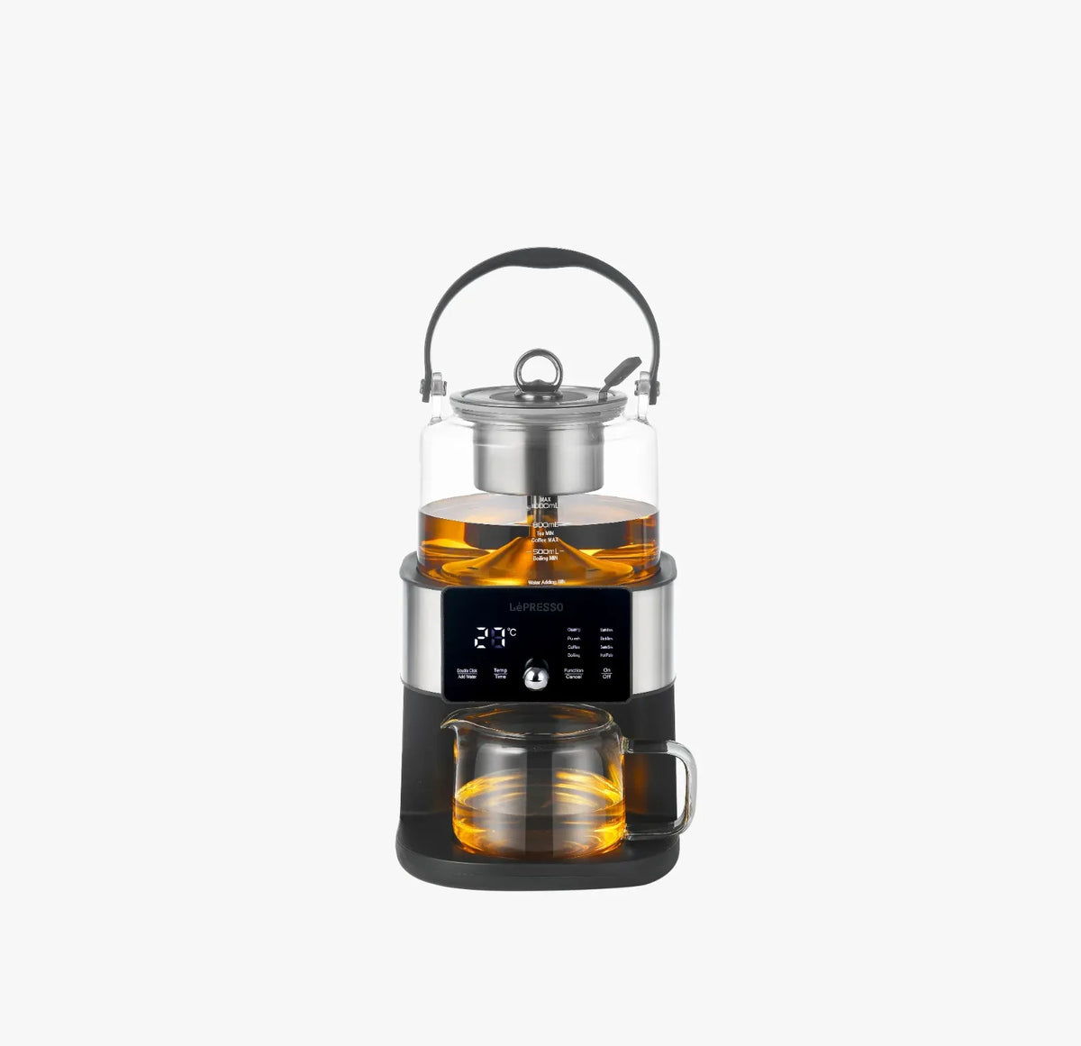 LePresso Brewfinity Tea and Coffee Brewer with Digital Display Black – image 3